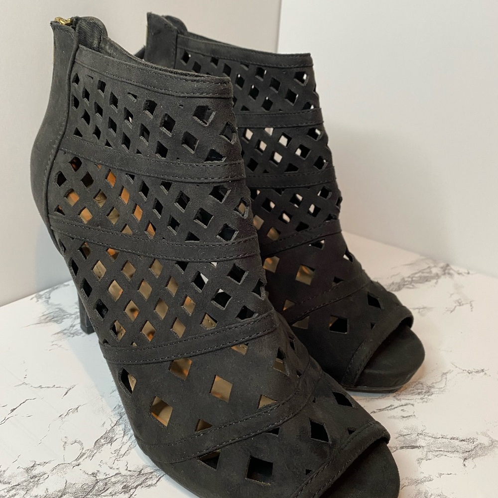 12w Black Lane Bryant Heels